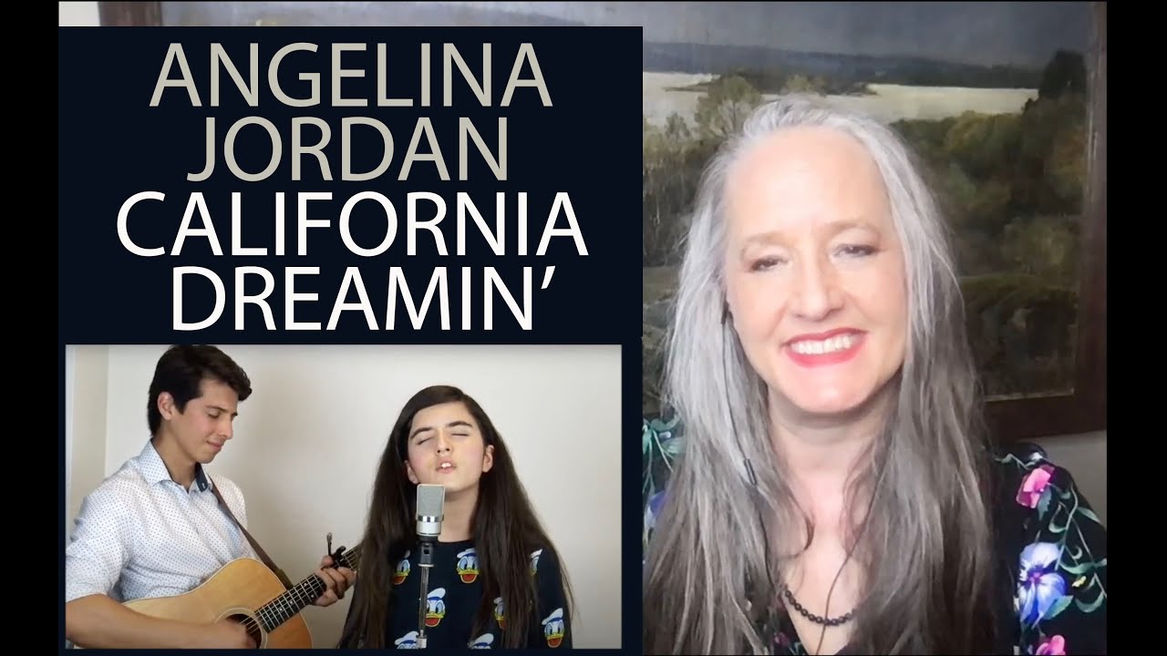 Voice Teacher Reaction to Angelina Jordan  - California Dreamin' | The Mamas & Papas Cover