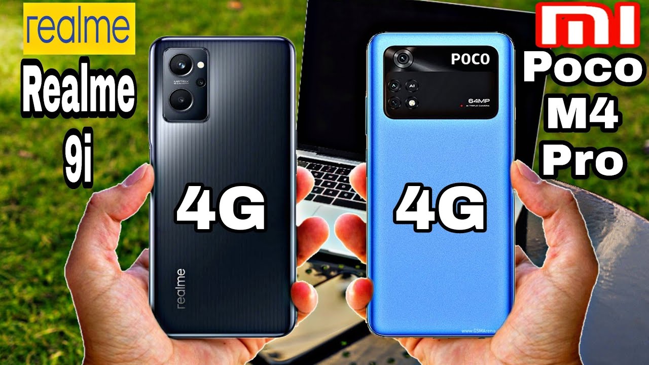 Xiaomi poco M4 Pro vs Realme 9i //مقارنة شاملة 🔥