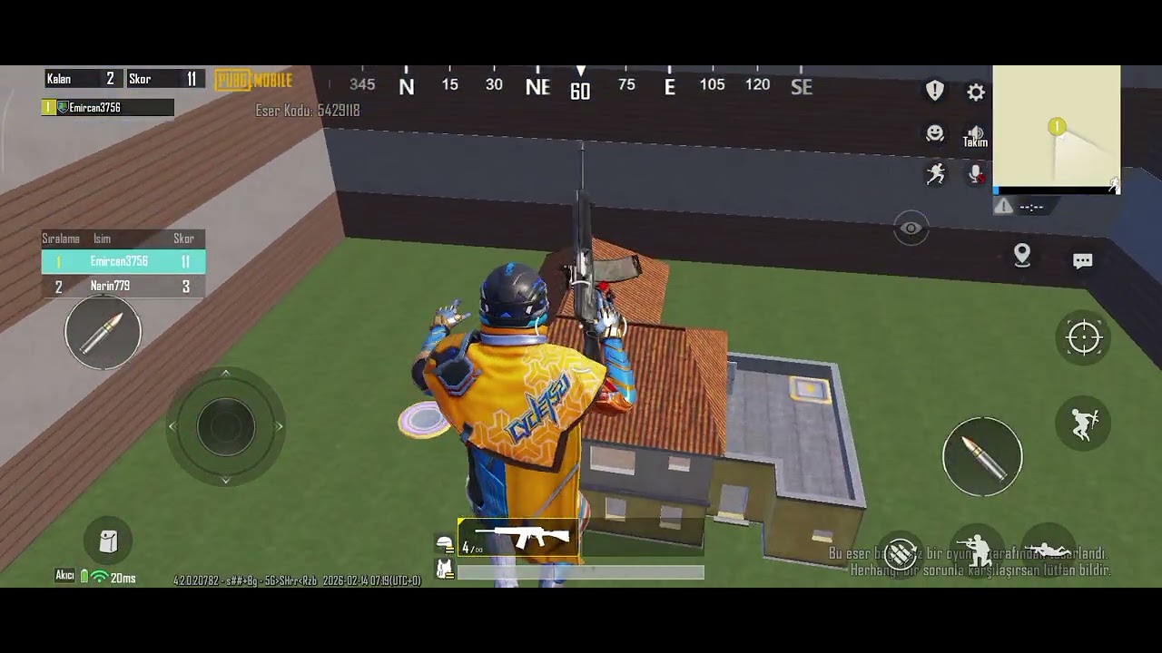 kardeşim le PUBG oynuyoz