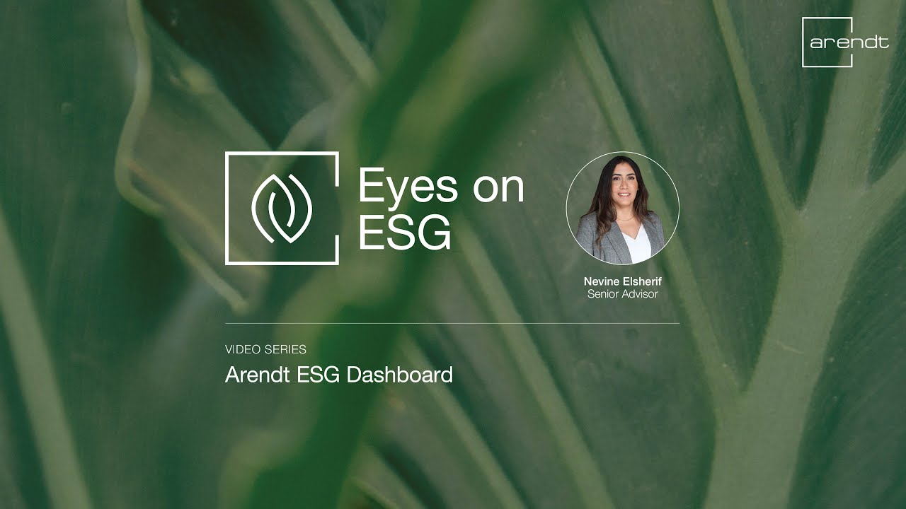 Arendt ESG Dashboard | Eyes on ESG
