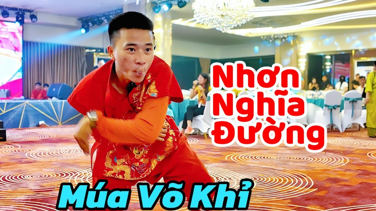 Múa lân Tết 2026 Múa võ khỉ Nhơn Nghĩa Đường lễ kỷ niệm 90 năm thành lập 