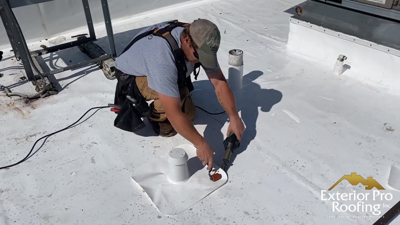 Flat Roof Overlay Systems - We use Duro Last roofing membrane to Recover a Sonic