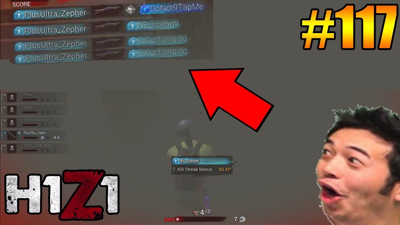 1v4 CLUTCH (SICK  OUTPLAY) H1Z1 - Oddshots & Funny Moments #117