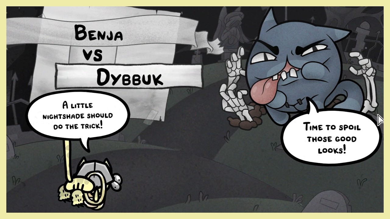 Mewgenics Dybbuk boss fight - Solo thief