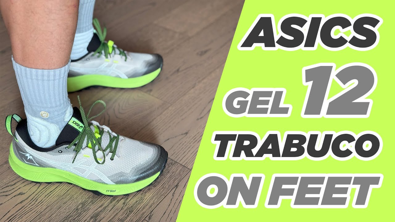 Asics GEL TRABUCO 12 (1011b799-250) on feet