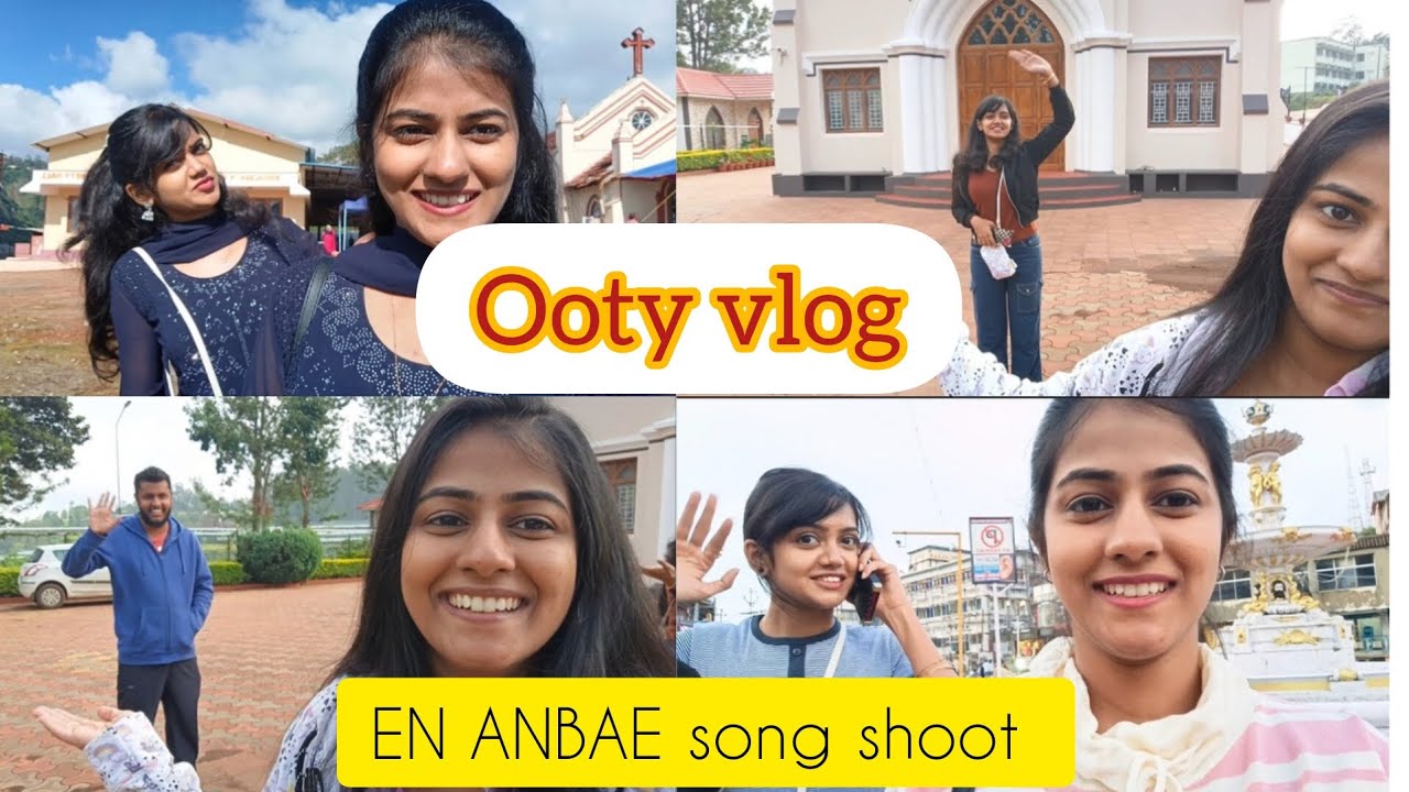 Ooty En anbae song shoot vlog || Jenefa Jene and Ashina