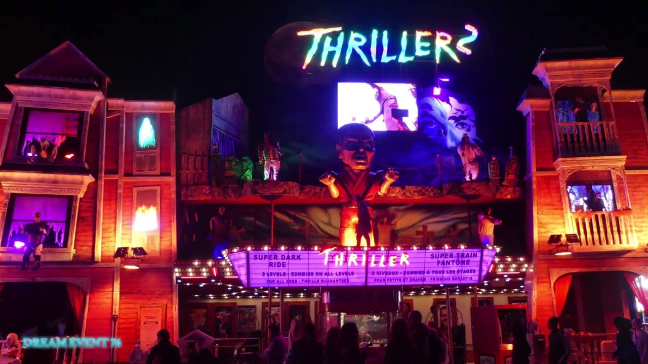 Manège Thriller 2 ( C ), foire saint michel 2023, Le Havre