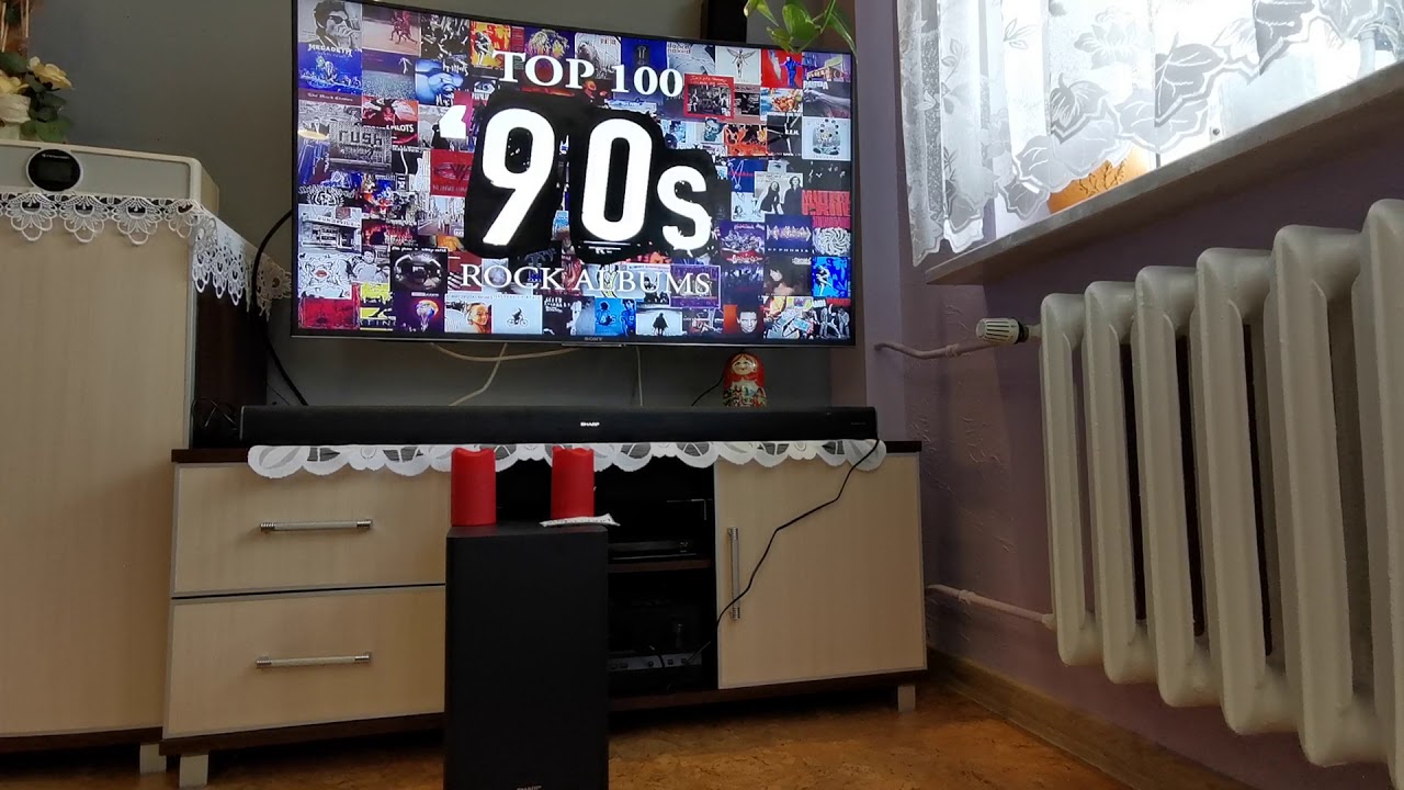 Sharp HT-SBW800  - test - muzyka rockowa