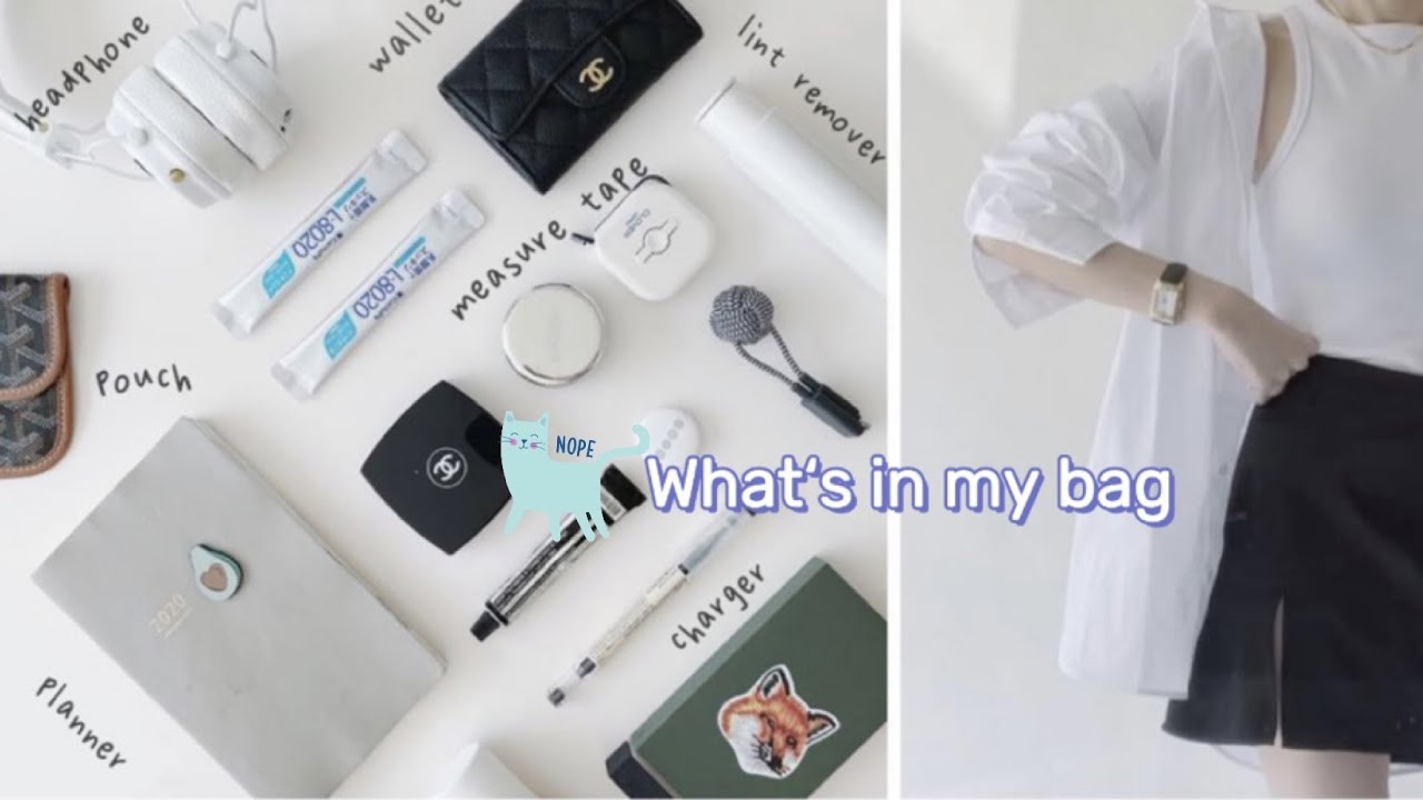 🌊What's in my bag in a WEEK」Little Things That Make Me Happy」100件治癒係好物 Vol. 3」這些包中小物治癒我的每一天」和喵喵米米過一周