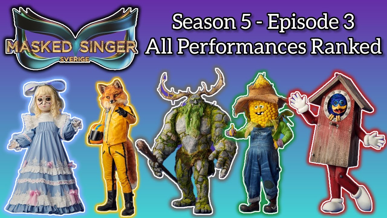 The Masked Singer Sverige | Season 5 - Episode 3 | All Performances Ranked