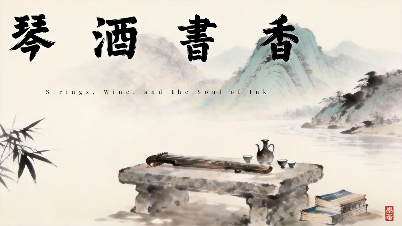 Традиционная китайская музыка | Цзинь, вино и книги