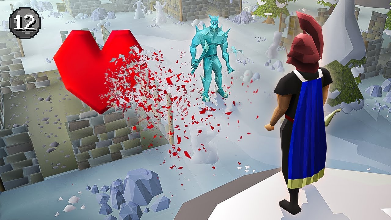 Runescape, но я прожил 165 часов с 1 HP (#12)