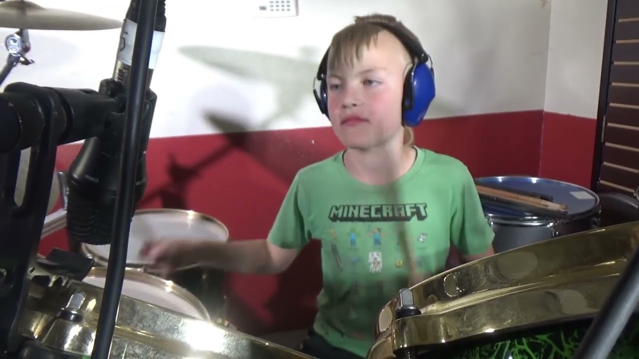 Trenton Green - Livin' on a Prayer - Bon Jovi - Drum Cover