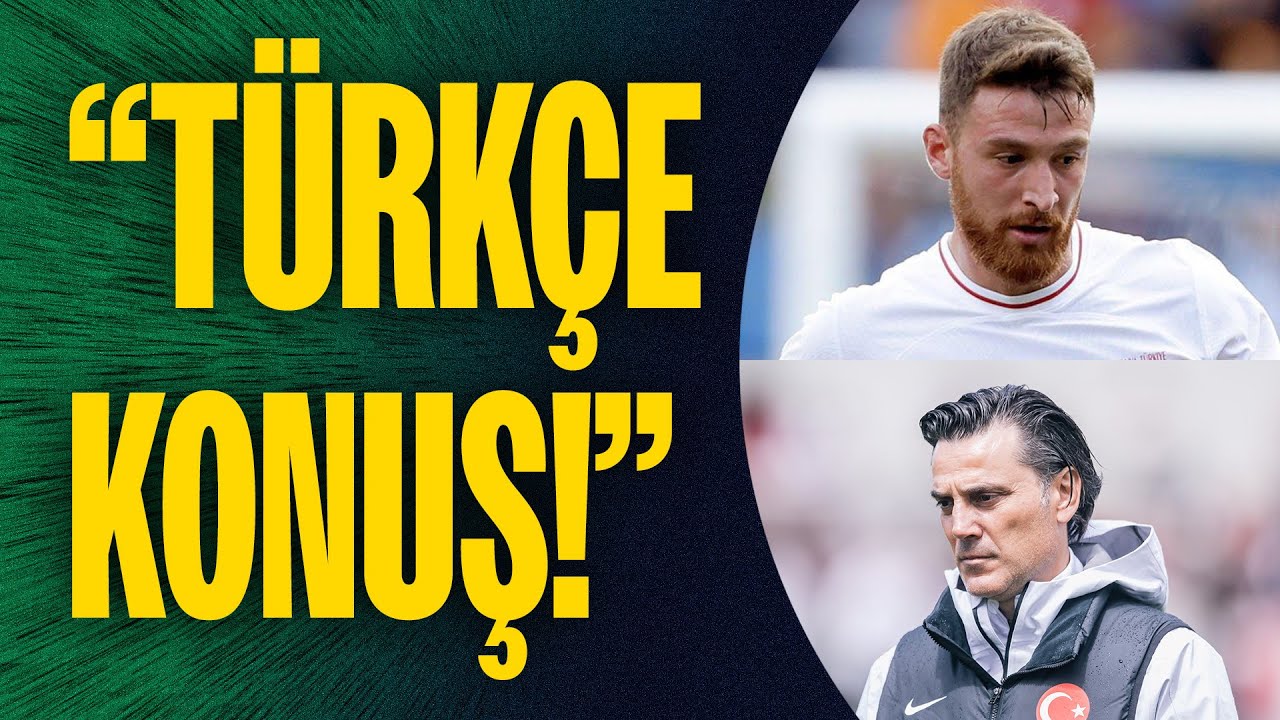 Vincenzo Montella'dan Salih &Ouml;zcan'a uyarı: T&uuml;rk&ccedil;e konuş!