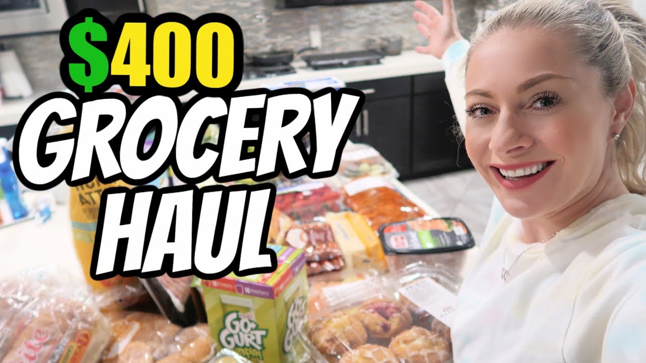 $400 LARGE FAMILY COSTCO GROCERY HAUL 2021 I FAMILY OF 7