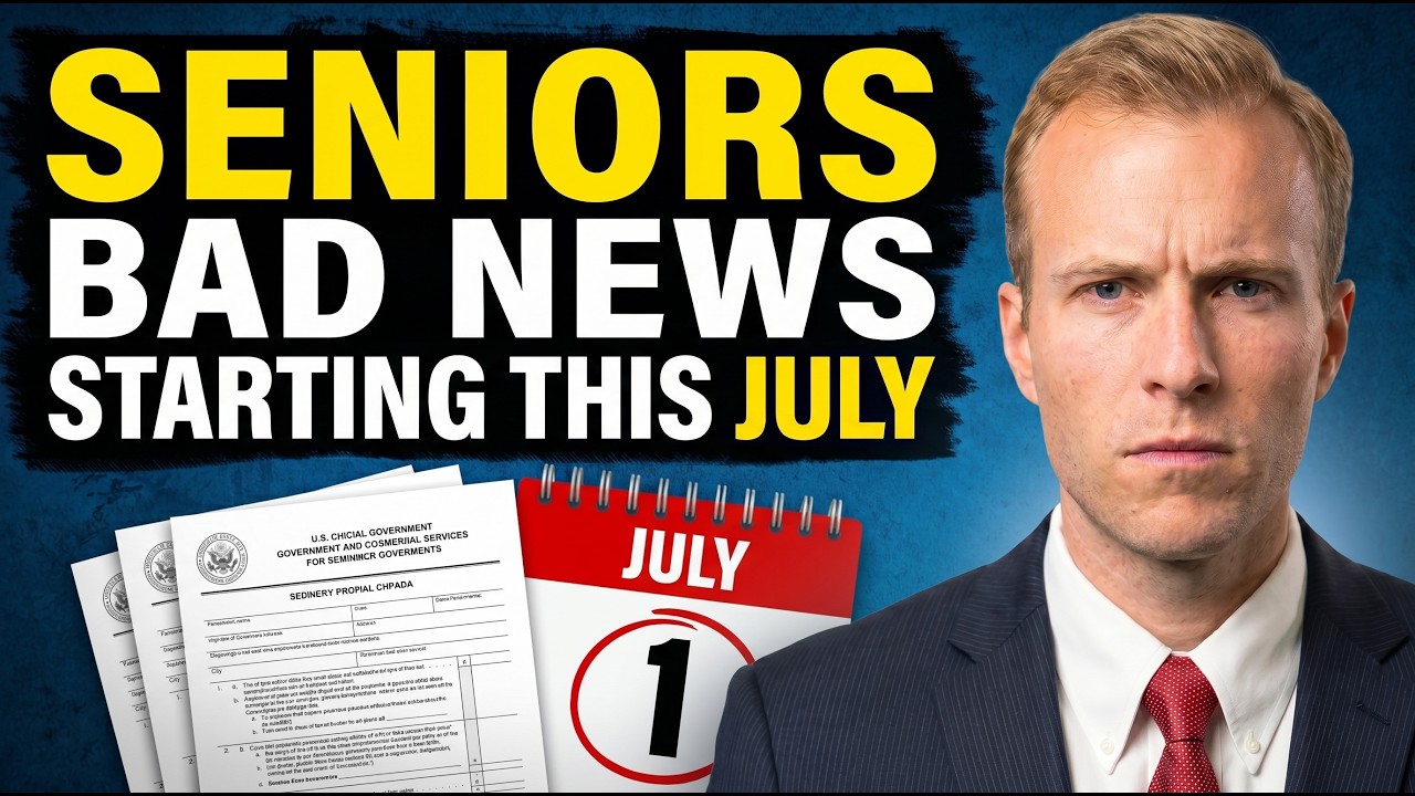 🚨 Bad News For Seniors Starting This July - Social Security Just Got Worse (Act Fast)