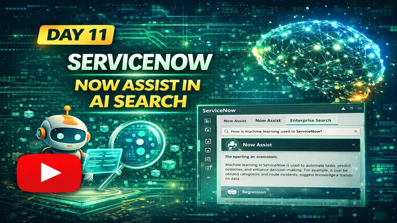 Теперь помощь в поиске с использованием ИИ в ServiceNow | День 11