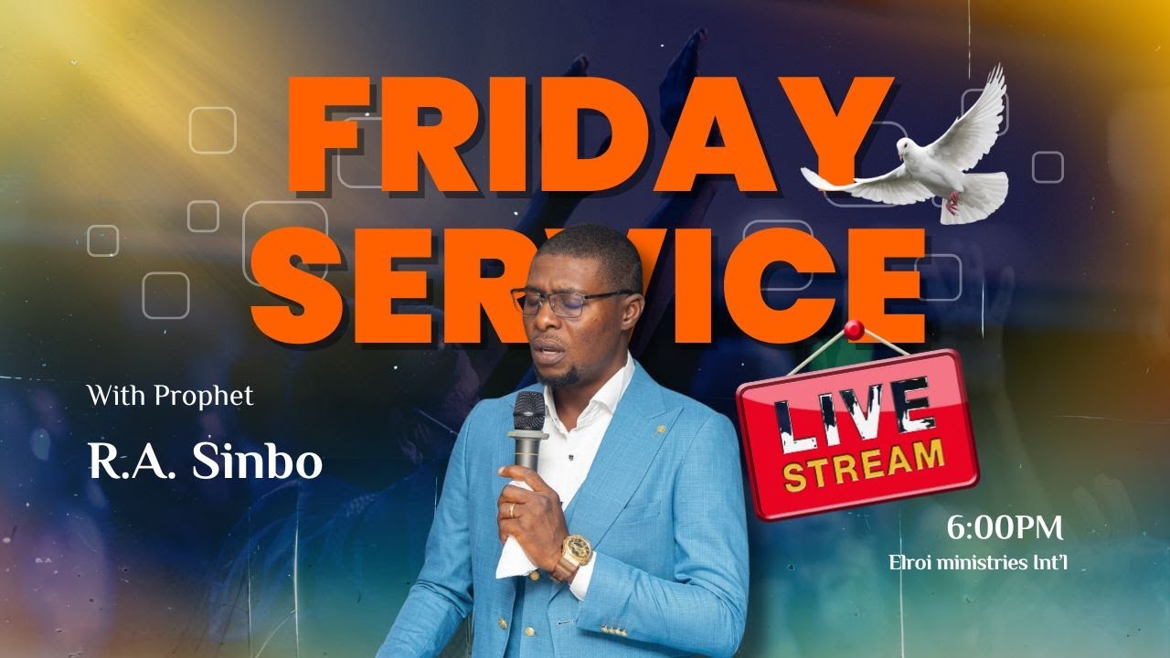 FRIDAY VIRTAL || WITH PROPHET R.A. SINBO || JAN-16-2026