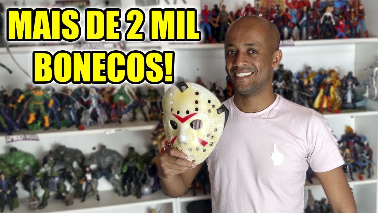 MAIS DE 2 MIL BONECOS! Maior coleção que já vi!