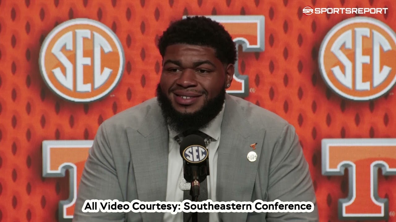 Tennessee DL Omari Thomas -- SEC Football Media Days