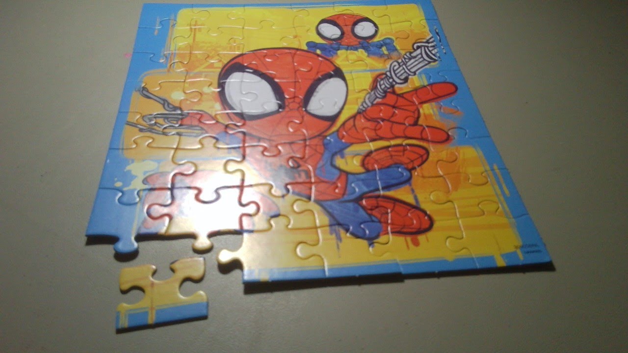 Spidey and his Amazing Friends - Puzzle Stop Motion