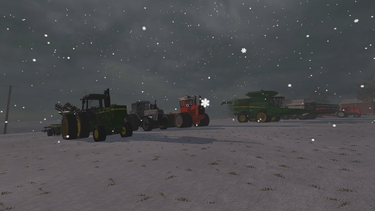 It Is Snowing! No Creek Farms FS17 RDAllen Live 01 27 2018