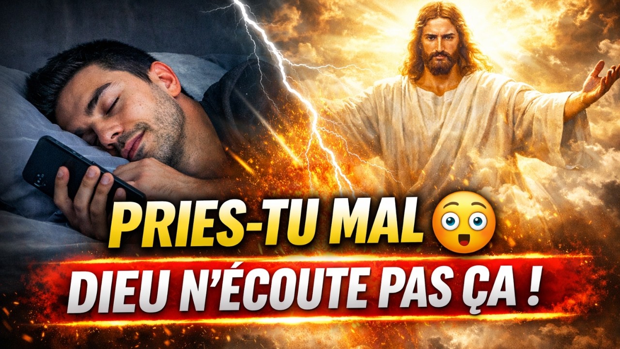 PRIES-TU MAL ? 😱 Pourquoi Dieu N’Écoute Pas Certaines Prières | La Bonne Façon de Prier