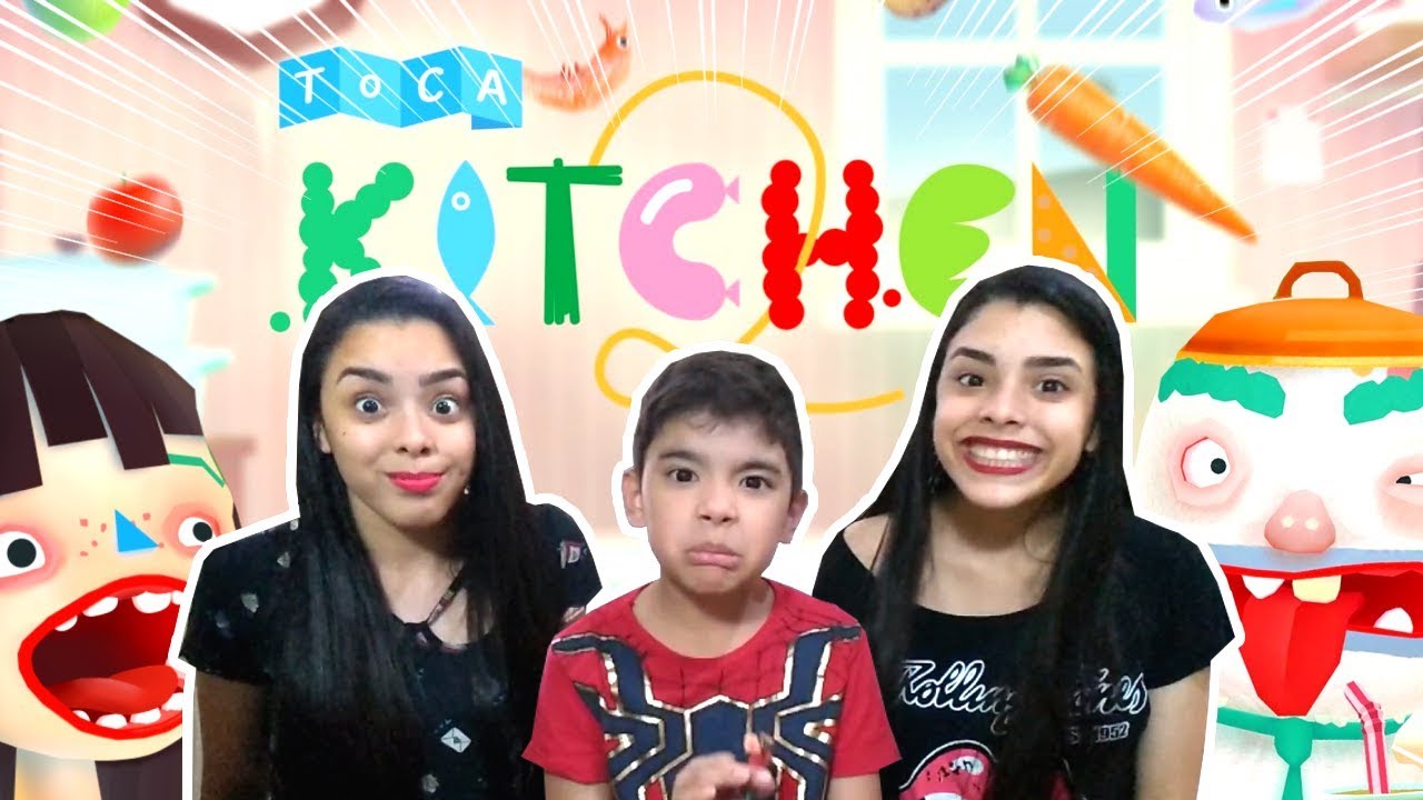 COZINHANDO COMIDAS ESTRANHAS!! - TOCA KITCHEN 2 - COOKING STRANGE MEALS