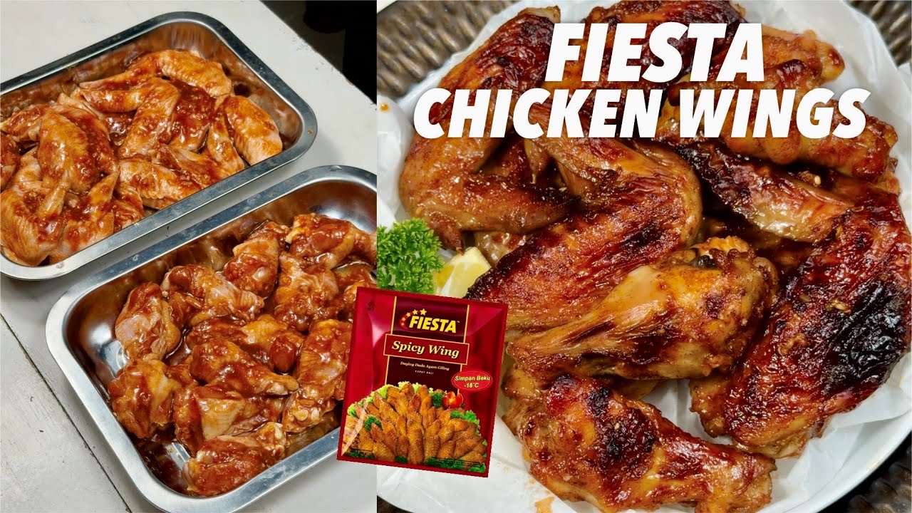 100% Mirip!! Bongkar Resep Fiesta Chicken Wings Meresap Sampai Ketulang!! Cocok untuk STOK LEBARAN