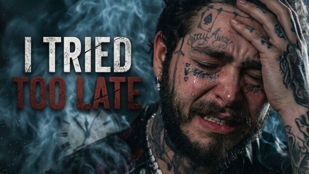 Post Malone &ndash; I Tried Too Late (Official Lyrics Video)