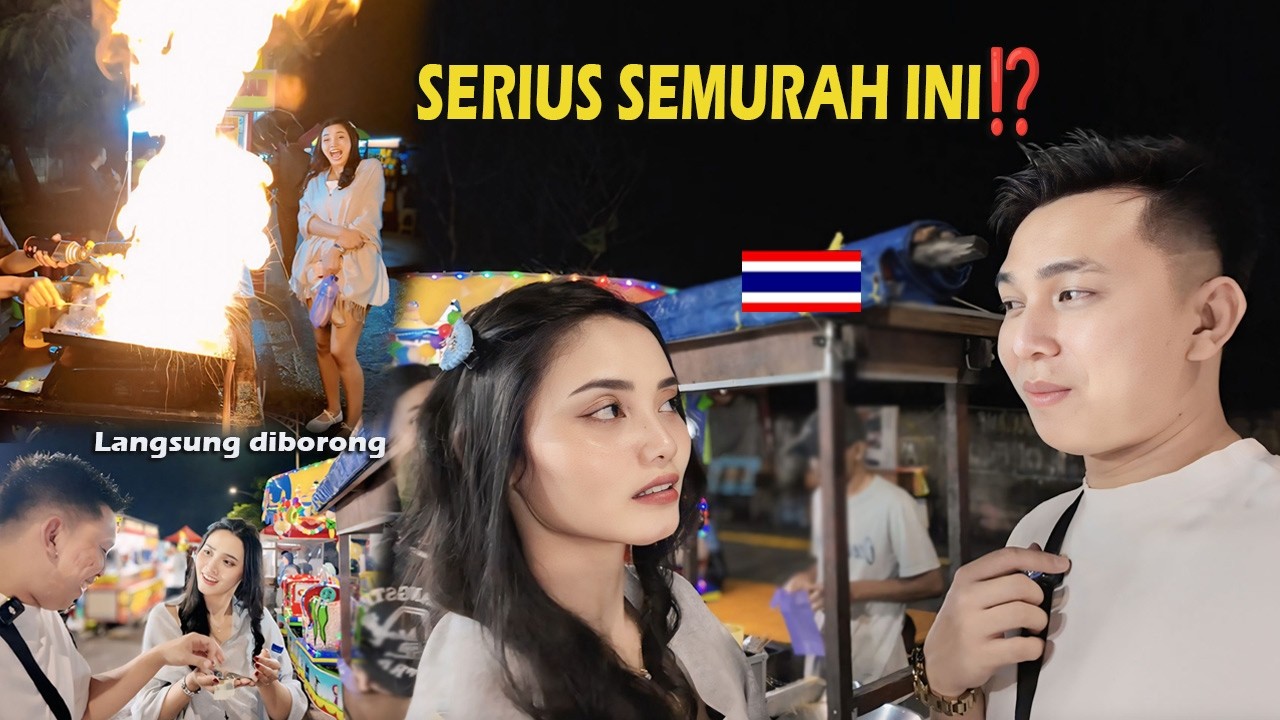 PACAR THAILAND KAGET JAJANAN PASAR MALAM DI INDONESIA SEMURAH INI‼️