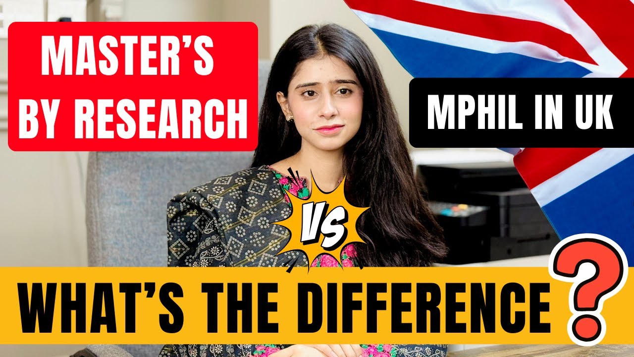 UK Study Guide 2026 | Difference Between MPhil and Master’s by Research Explained