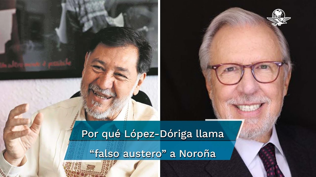 “Falso austero”, López-Dóriga se lanza contra Fernández Noroña