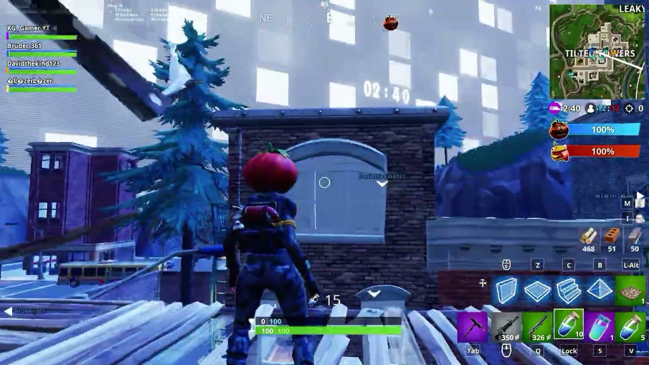 Fortnite 2018 TomatoVSBurger