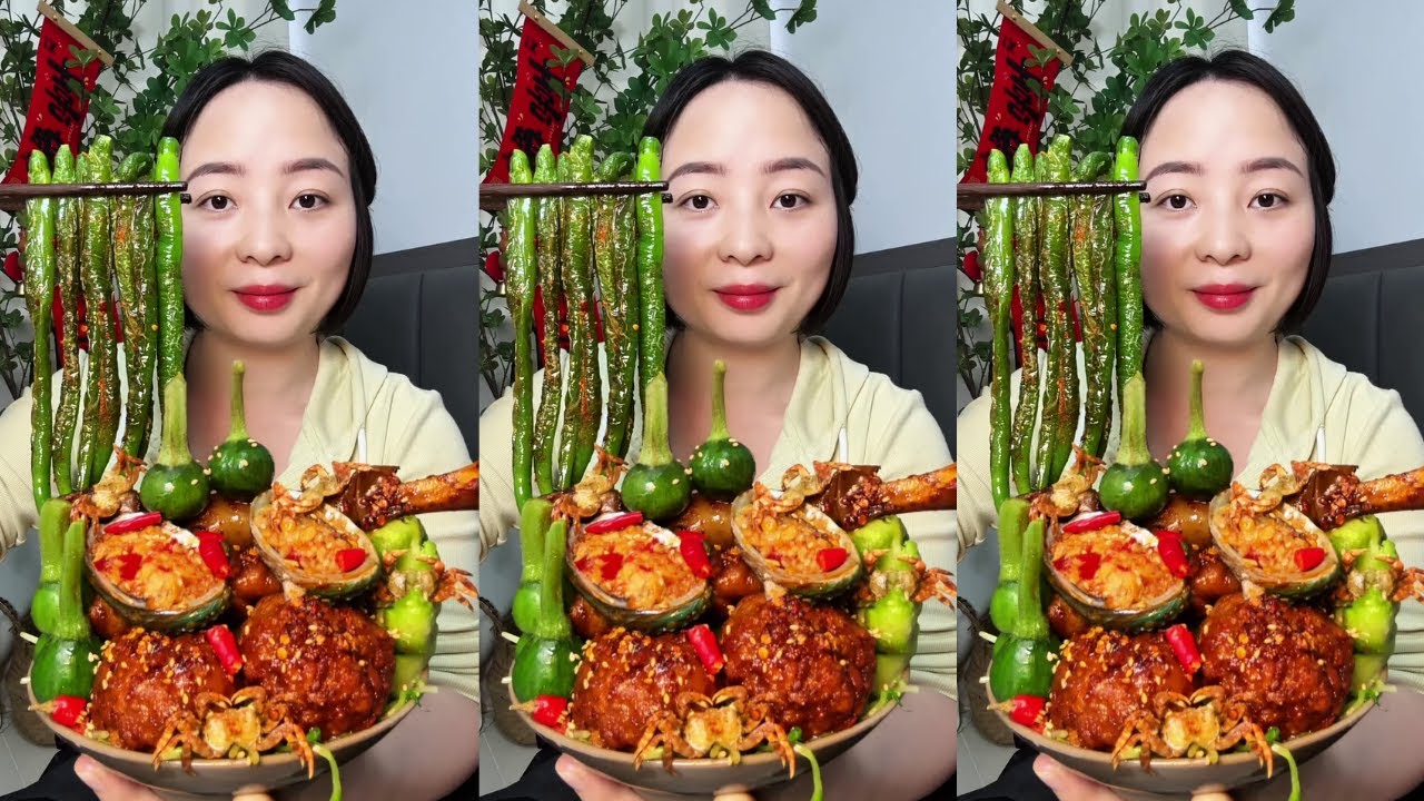 Satisfying Eating Braised Chicken with Oysters | Home Cooking Eating Show