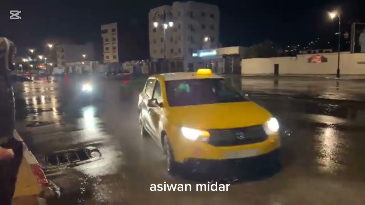 7 février 2026 من تطوان: تساقطات مطرية غزيرة تجتاح المدينة في هذه الأثناء