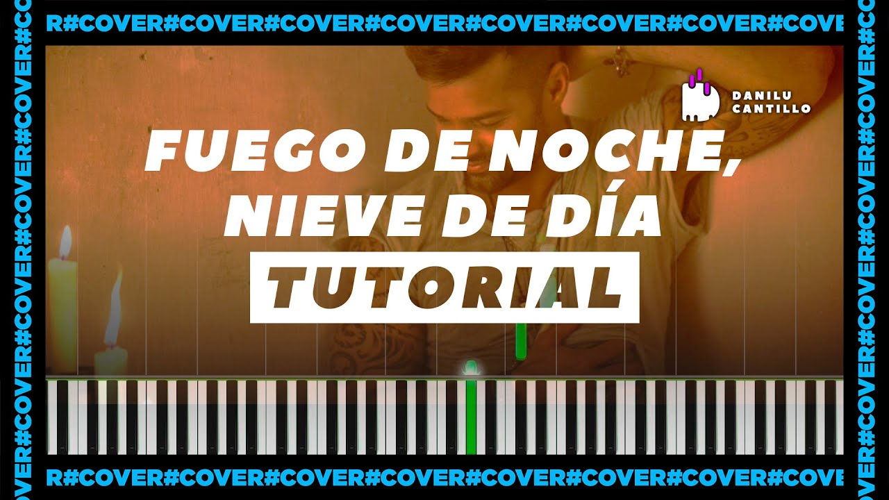 Fuego de Noche, Nieve de Día | Ricky Martin | Piano Tutorial + Partitura