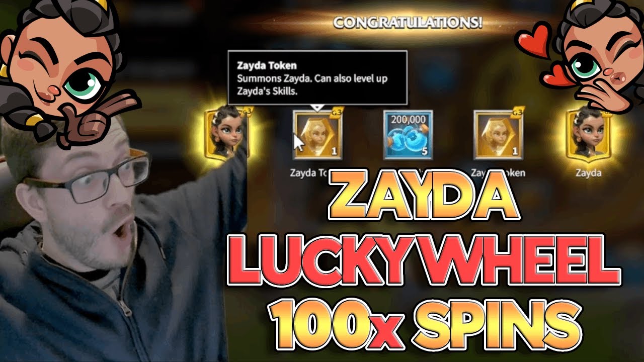 100x SPINS BABY! Zayda Wheel Finally APPEARS! Call of Dragons Lucky Spin Event