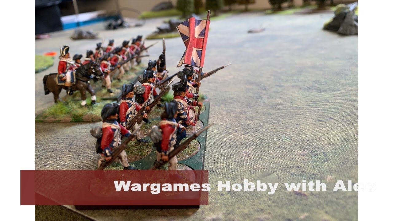 Muskets & Tomahawks 2 -  Regulars vs Militia second game.