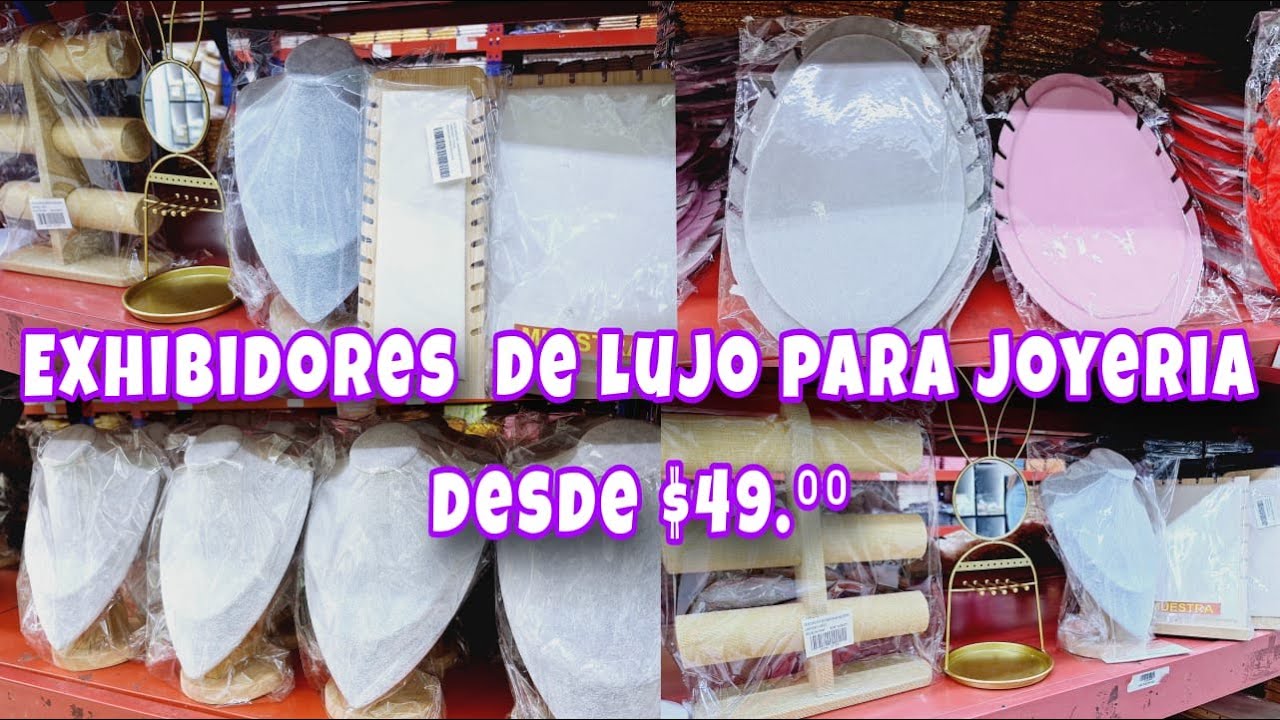 EL MEJOR LUGAR PARA COMPRAR EXHIBIDORES PARA JOYERIA !! CALIDAD Y PRECIO