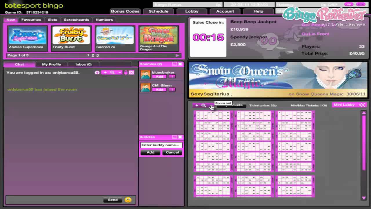 Totesport Bingo - Video Review by BingoReviewer