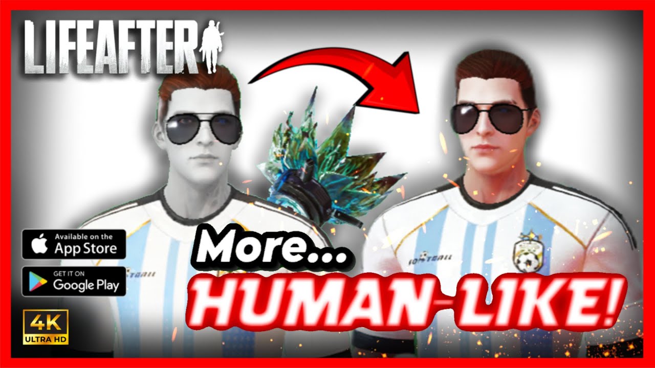 Lifeafter - Как изменить тон кожи & выглядеть более человечно❓🤔 Lifeafter: Night Falls