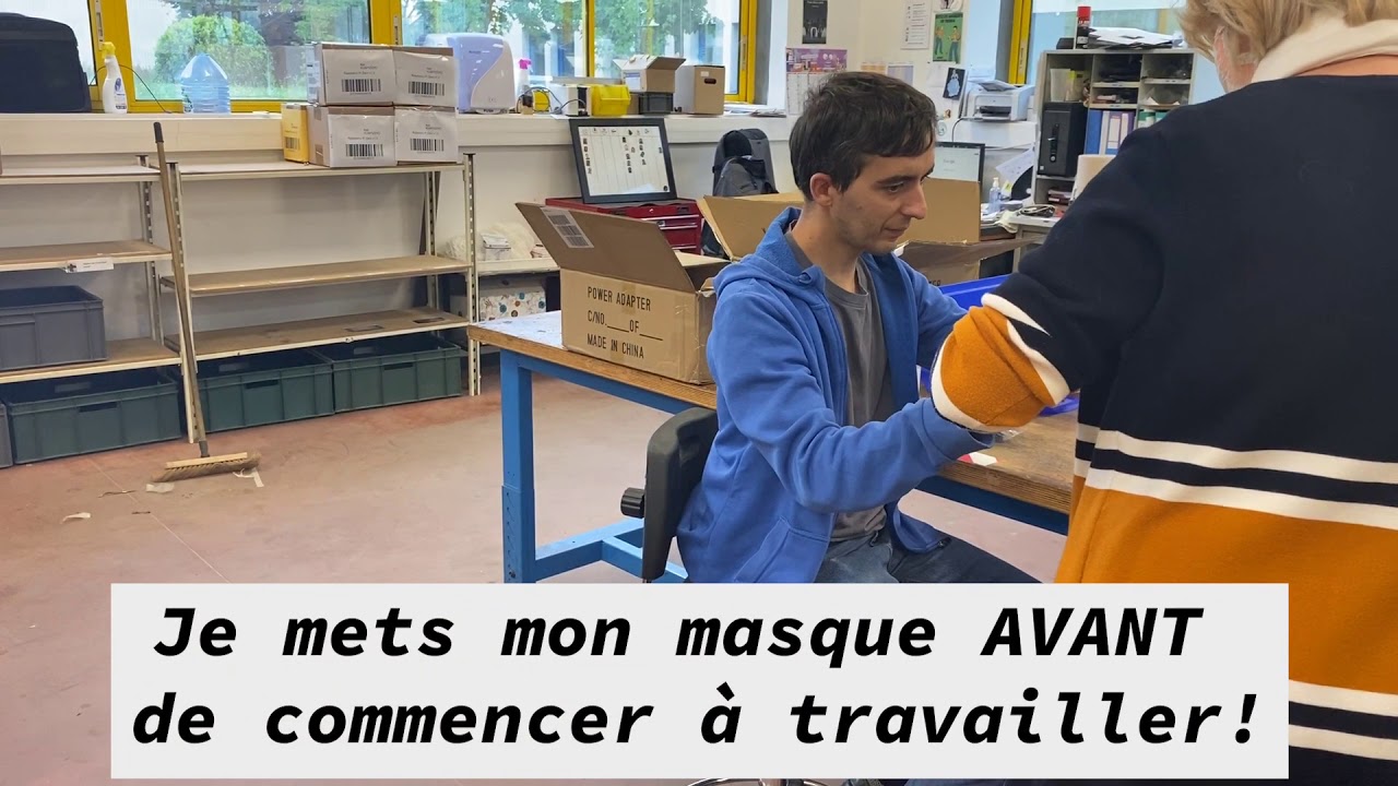 ESAT Didier Baron : retour au travail pour les ouvriers