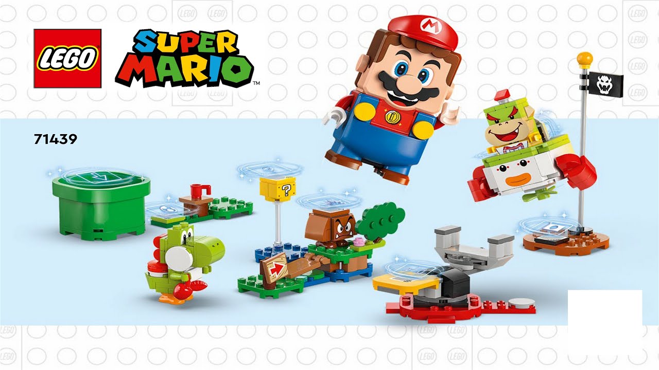 LEGO instructions - Super Mario - 71439 - Adventures with Interactive LEGO Mario