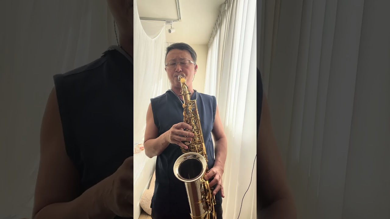 As Time Goes By & Easy Solo Slow Swing Style practice Jazz Standard  saxophone 陳冠元 薩克斯風