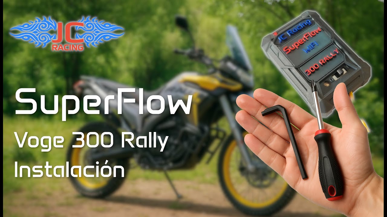 Montaje de SuperFlow en Voge 300 Rally