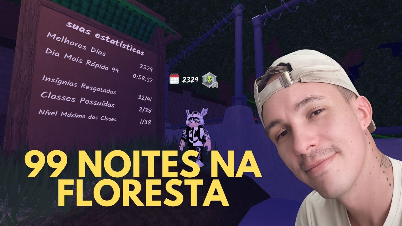 MACHADO FORTE NÃO EXISTIA NESSE GAME!!! 99 NOITES NA FLORESTA!!