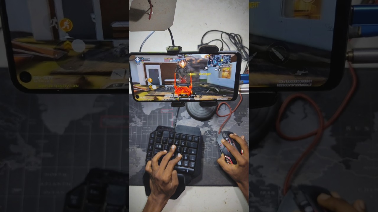 CODM Keyboard + Mouse on Phone = UNFAIR Advantage? #codm