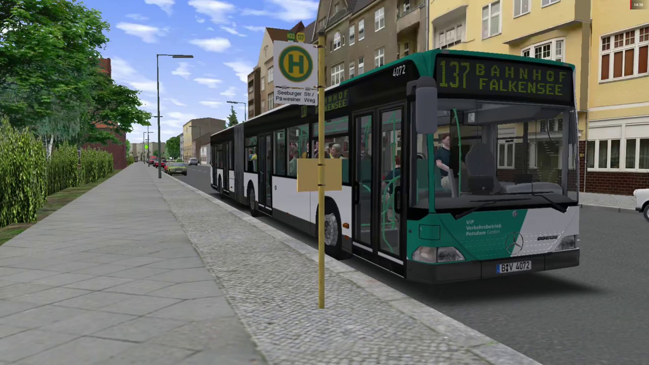 |OMSI 2|Berlin Spandau|Line 137 to Bahnhof Falkensee|No Commentary|