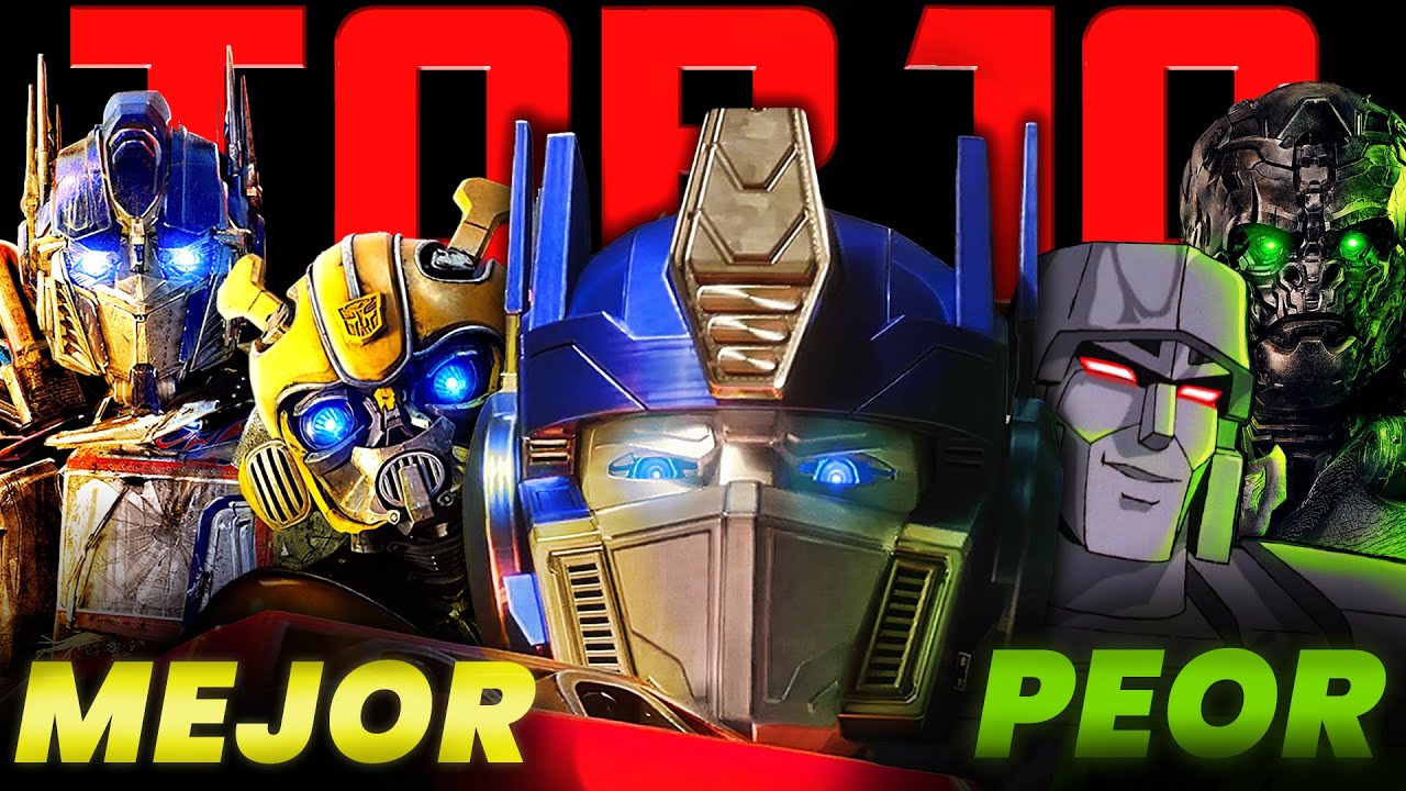 TOP 10: TODAS las Películas de TRANSFORMERS